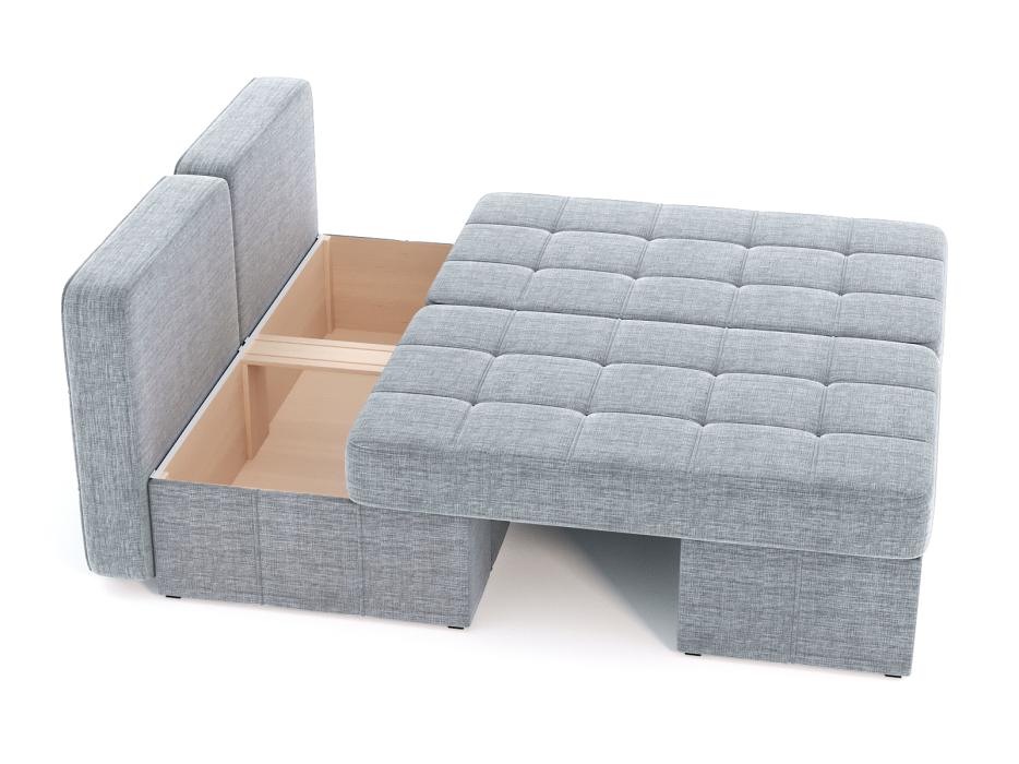 Диваны угловые в гостиную, Диван-кровать угловой Оливер Люкс еврокнижка-трансформер, рогожка