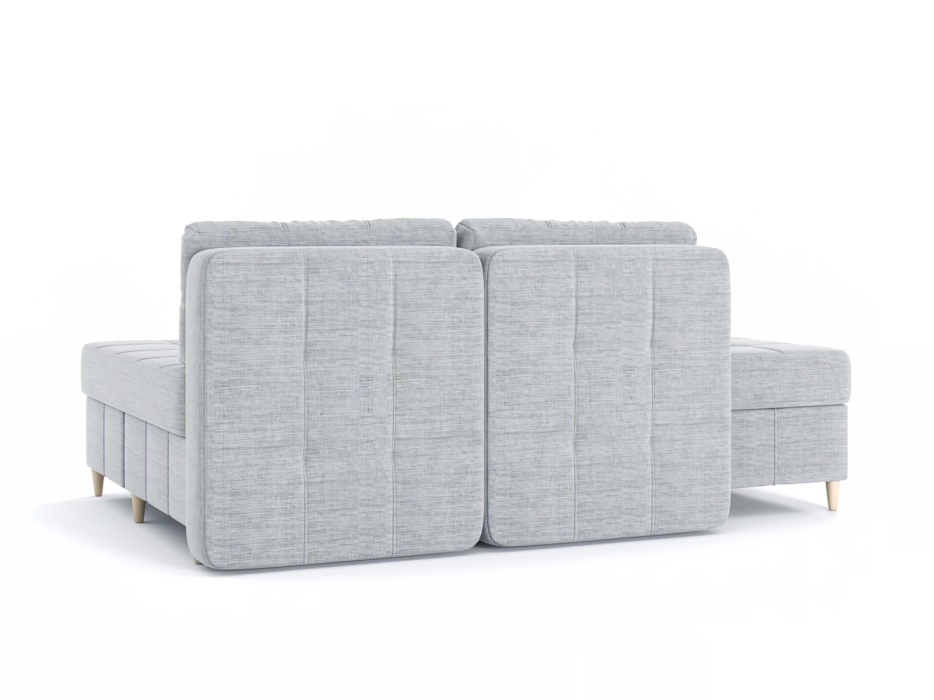 Диваны угловые в гостиную, Диван-кровать угловой Оливер Люкс 2 еврокнижка-трансформер, рогожка