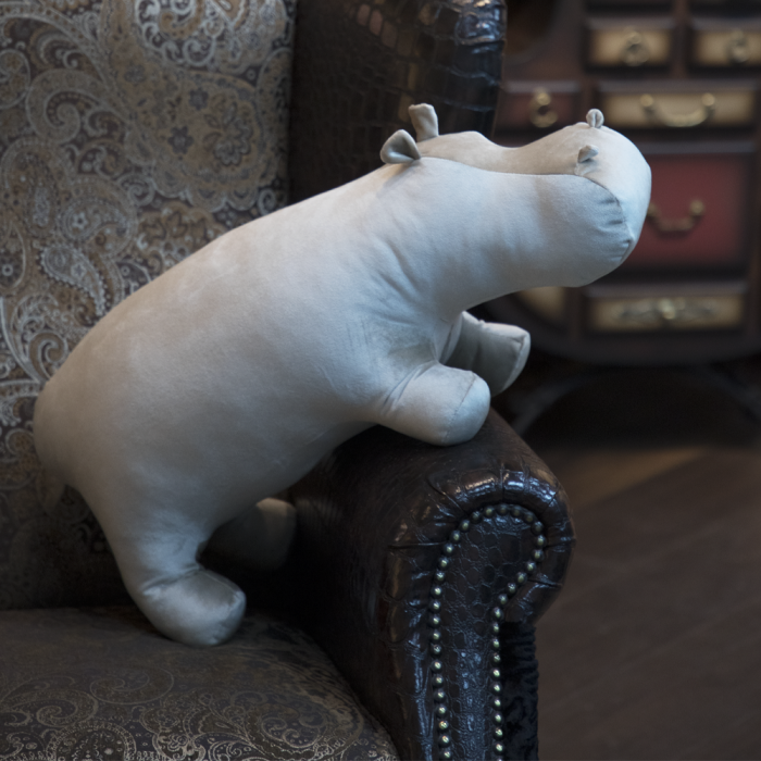 Подушки, Подушка декоративная Бегемот По