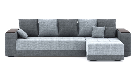 Диван-кровать угловой Дубай еврокнижка, рогожка