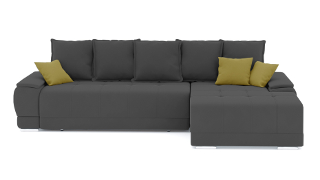 Диван-кровать угловой Нордвикс ПБ, велюр