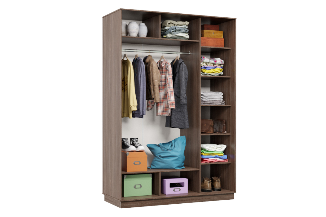 Шкафы-купе, Шкаф-купе Премьер Лайт 12 (02;02) двухдверный