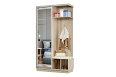 Прихожие, Прихожая Премьер 03 Лайт Мини 11 Правая Мягкая