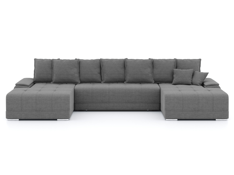 Гостиная, Диван-кровать П-образный Нордвикс, рогожка Люкс