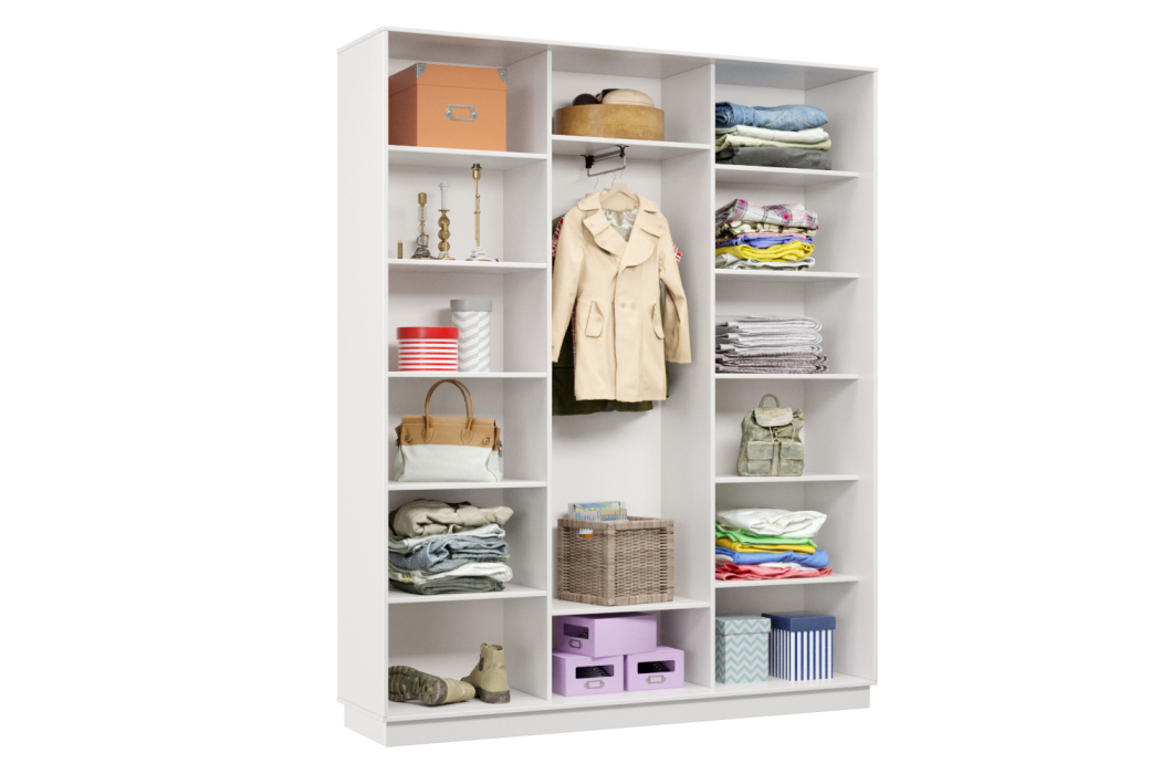 Шкафы-купе 3-х дверные, Шкаф-купе Премьер Лайт 31 (01;01;01) трехдверный