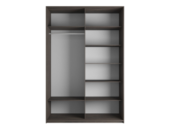 Шкаф-купе Эста ДСП+Зеркало 160х66х240