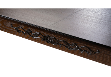 Стол деревянный Бевье орех темный/орех