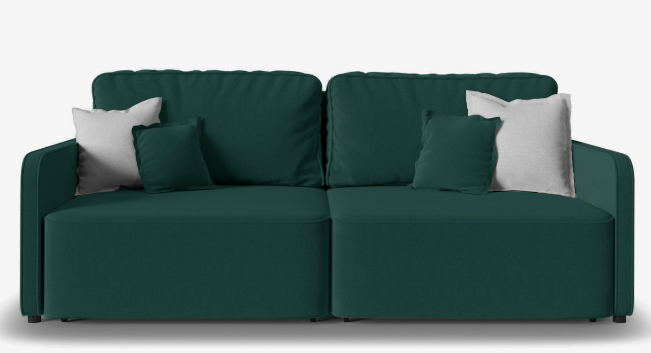 Диваны еврокнижки, Диван-кровать еврокнижка-трансформер Тоскана, велюр