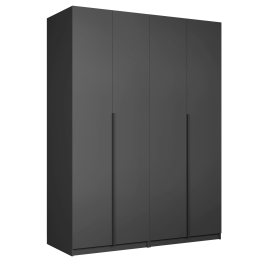 Шкаф складной Е1 Локер ("Гармошка") 162х52.5х220 см,с двумя комплектами полок и модулем