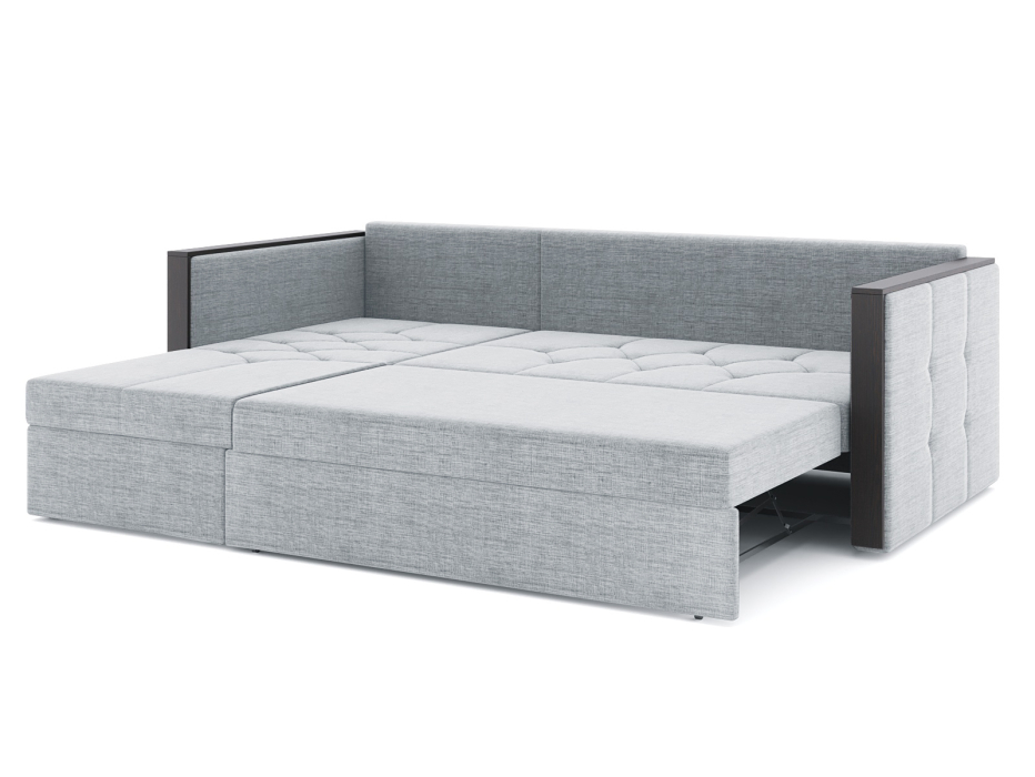 Диваны угловые в гостиную, Диван-кровать угловой Даймонд дельфин, рогожка Люкс