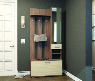 Прихожая Ника с зеркалом ЛДСП