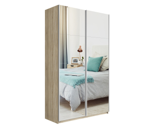 Шкаф Прайм дуо Зеркало+зеркало 2300 х 1200 х 570