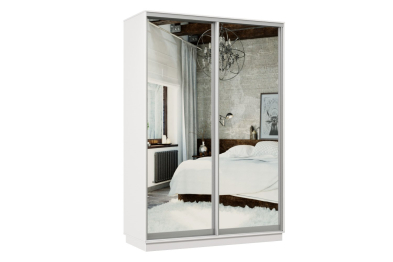 Шкаф-купе Премьер Лайт МИНИ 01 (01;01) двухдверный