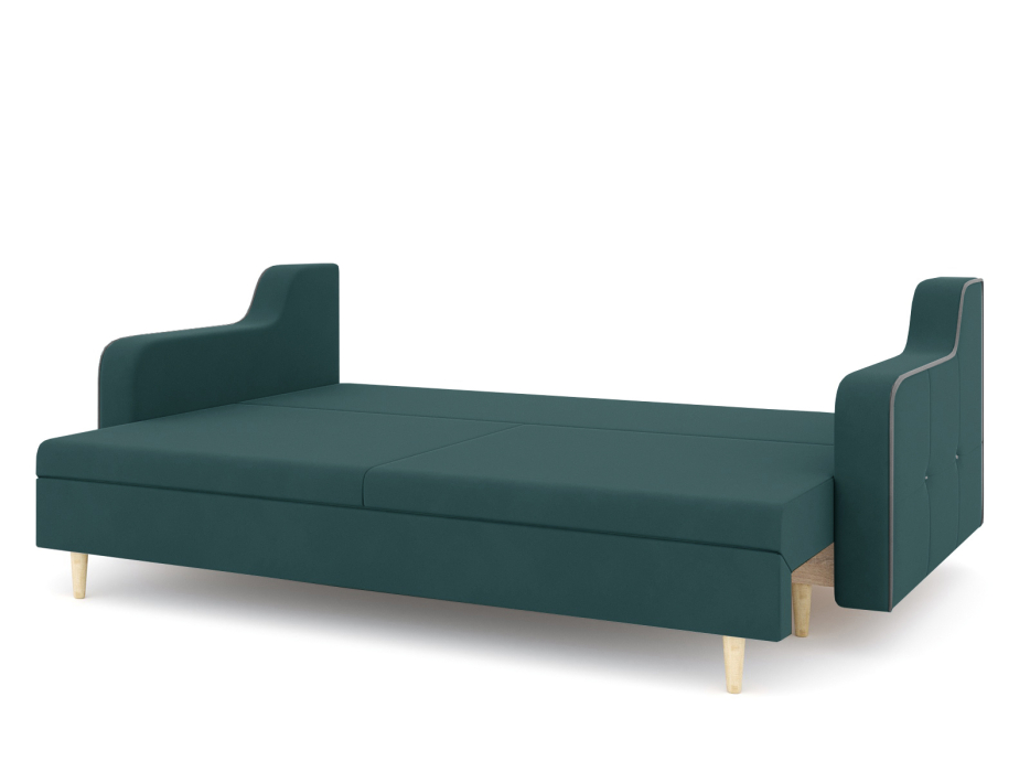 Диваны еврокнижки, Диван-кровать еврокнижка-пантограф Оникс, велюр