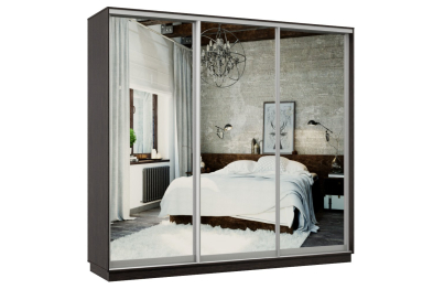 Шкаф-купе Премьер Лайт 54 (01;01;01) трехдверный