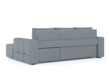 Диван-кровать угловой Прадо, еврокнижка, велюр