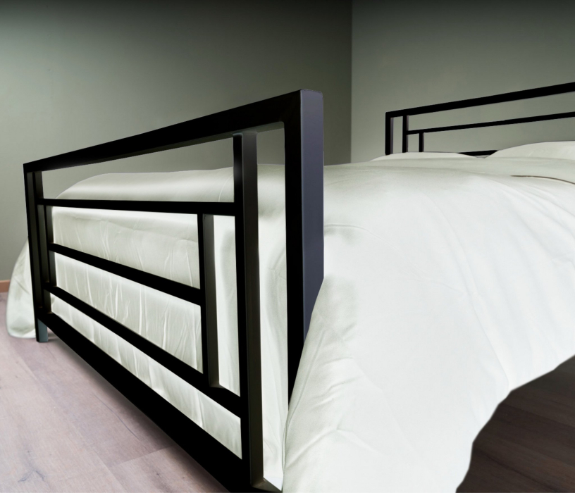 Кровати 140 см, Кровать в стиле лофт Орландо 1.4