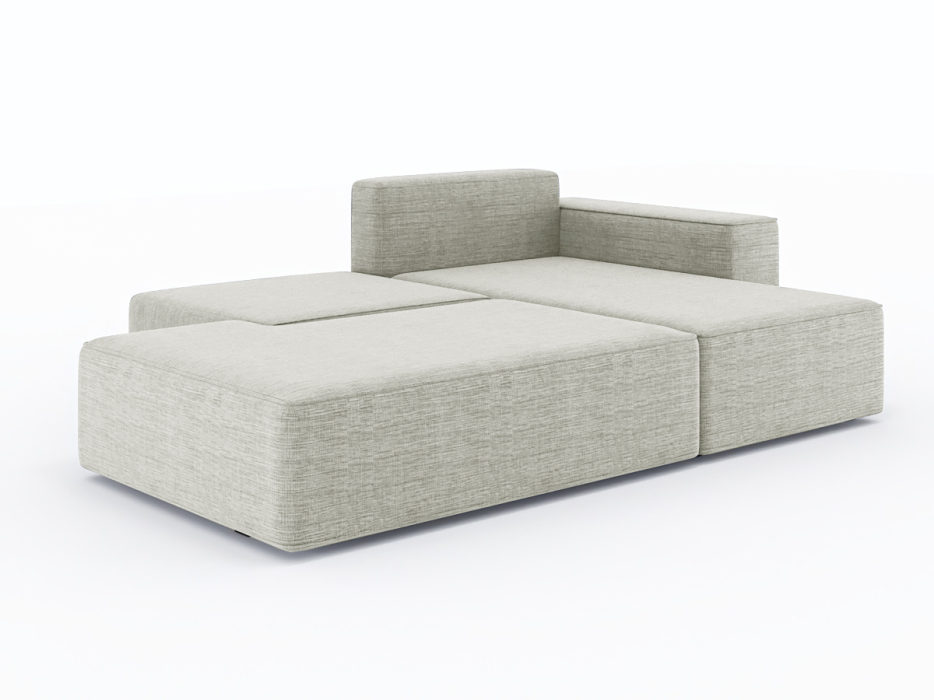 Диваны угловые в гостиную, Диван-кровать угловой Кензо еврокнижка, рогожка Люкс