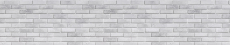 Стеновые панели из МДФ, Панель CPL "Кирпич Гранж" белый 3050х610х6