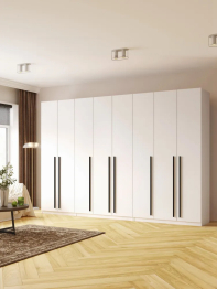 Шкаф распашной 8-ми дверный София 2200х3200х520 мм