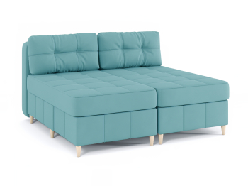 Диван-кровать угловой Оливер Люкс 2 еврокнижка-трансформер, велюр