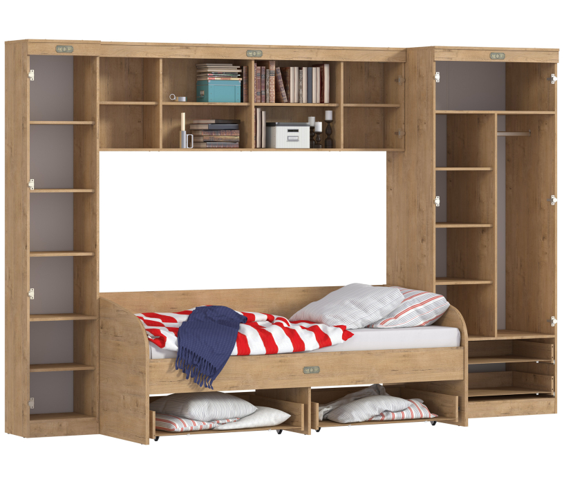 Для девочек, Фрегат набор с кроватью L-3380