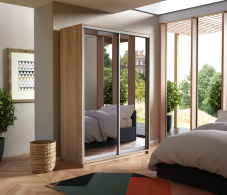 Шкафы-купе, Шкаф-купе Экспресс Экспенс дуо 2200 x 1200 x 600