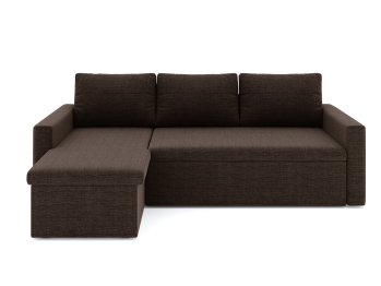 Диван-кровать угловой Турин дельфин, рогожка