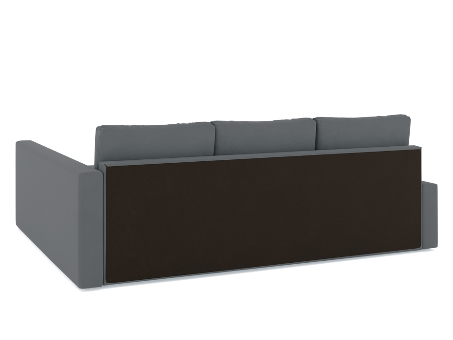 Диваны угловые в гостиную, Диван-кровать угловой Фрихетен дельфин, велюр