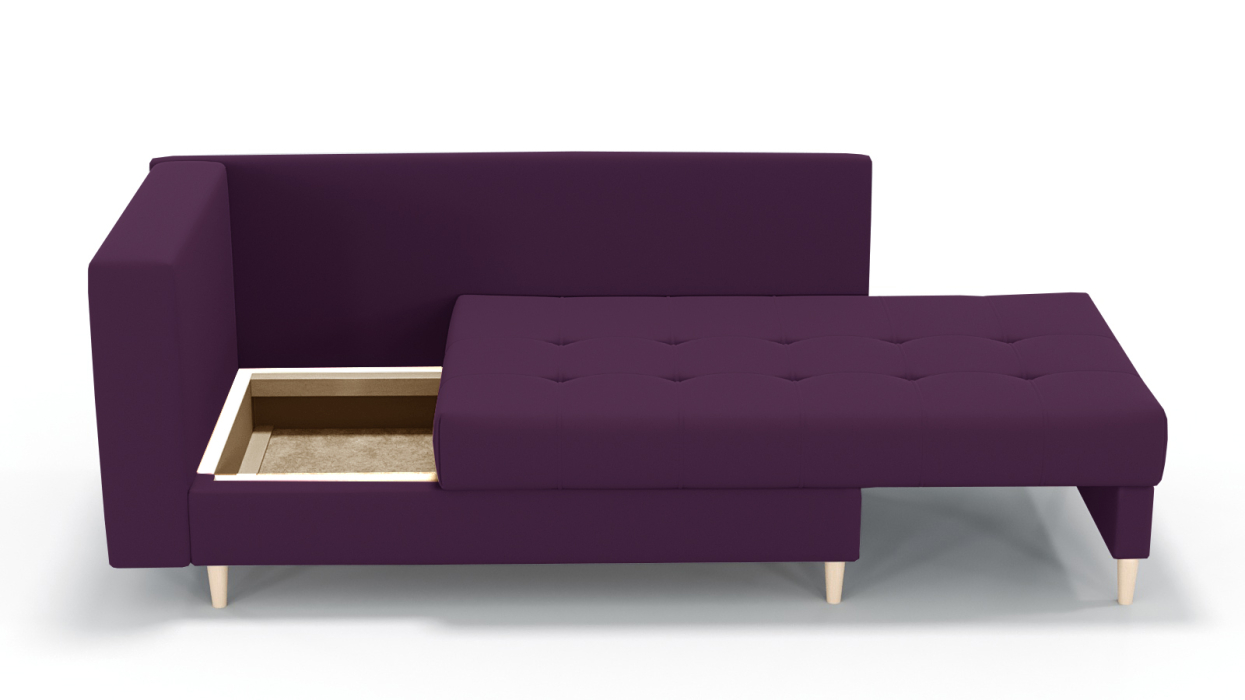 Кушетка диван, Кушетка Лея, велюр