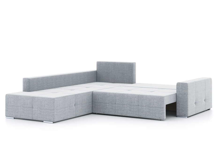 Гостиная, Диван-кровать угловой Леос НПБ, рогожка