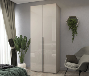 Шкаф 2-х дверный, 90 см Люкс