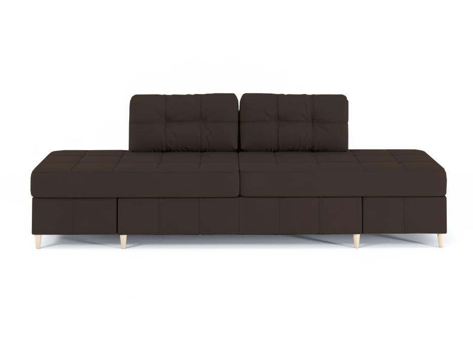 Диваны угловые в гостиную, Диван-кровать угловой Оливер Люкс 2 еврокнижка-трансформер, велюр