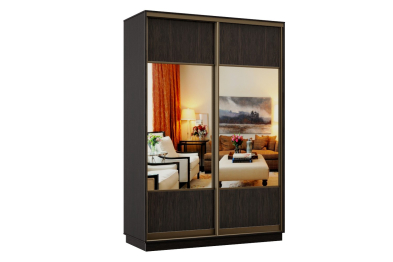 Шкаф-купе Премьер 02 Венге