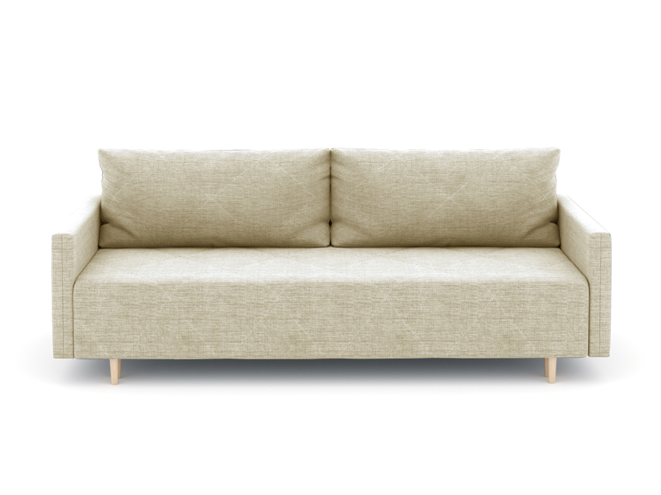 Диваны еврокнижки, Диван-кровать Милли с подлокотниками, рогожка Люкс