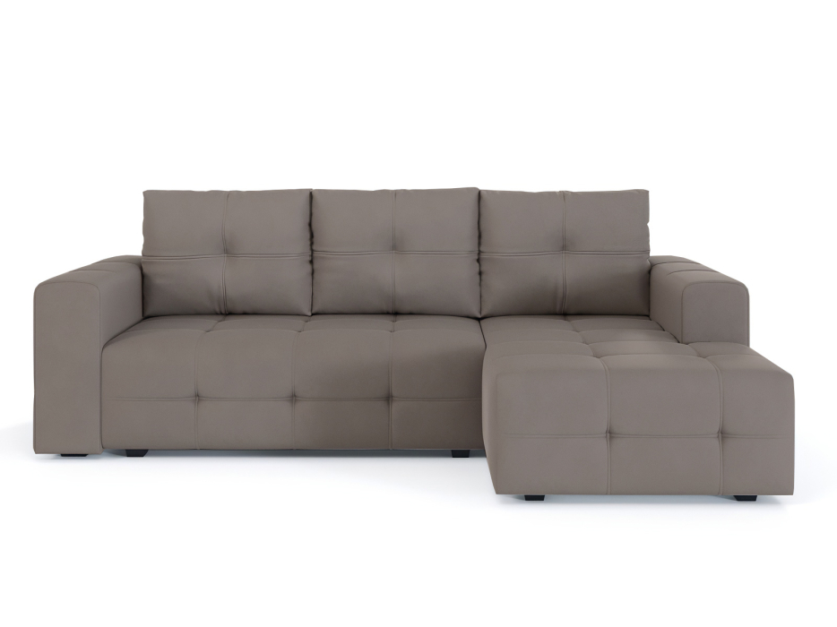 Диваны угловые в гостиную, Диван-кровать угловой Прадо, еврокнижка, велюр