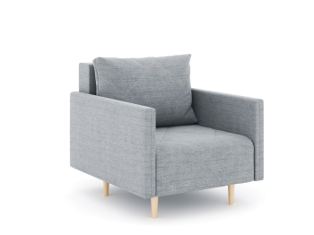 Кресло для отдыха Милли с подлокотниками, рогожка