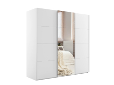 Шкафы-купе 3-х дверные, Шкаф-купе Эста ДСП+Зеркало+ДСП 240х66х240