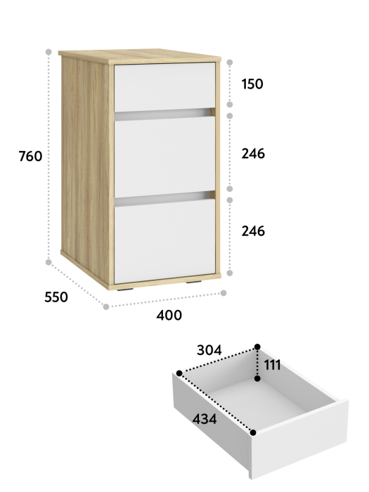 Тумбы, Тумба Оскар ОС-10