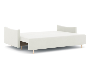 Диван-кровать еврокнижка Смайл с подлокотниками, велюр