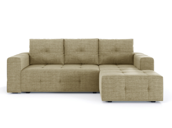 Диван-кровать угловой Прадо, еврокнижка, рогожка