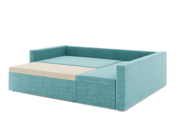 Диван-кровать угловой Мансберг дельфин, рогожка