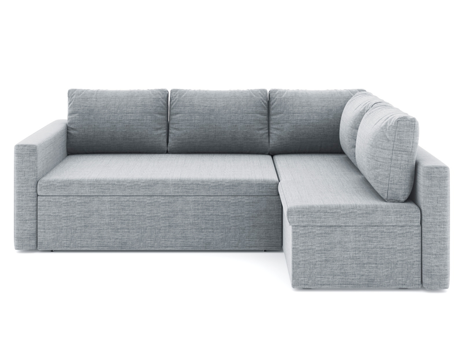 Диваны угловые в гостиную, Диван-кровать угловой Мансберг дельфин, рогожка Люкс