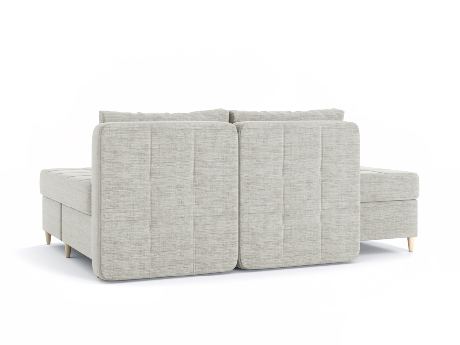 Диваны угловые в гостиную, Диван-кровать угловой Оливер 2 еврокнижка-трансформер, рогожка Люкс