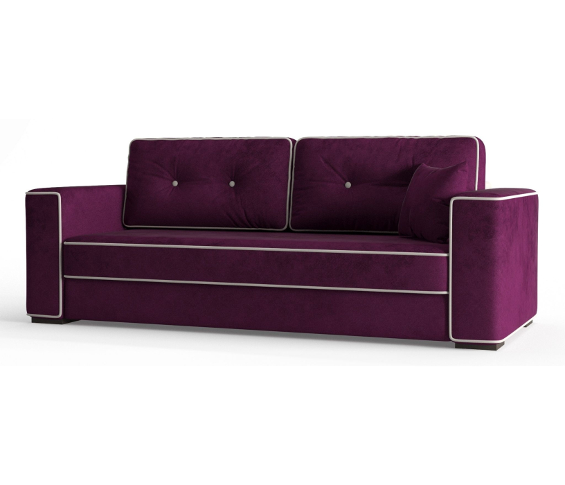 Диваны еврокнижки, Диван-кровать Принстон, независимый пружинный блок, велюр