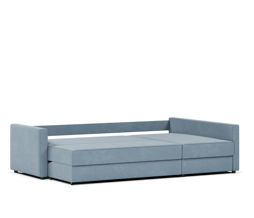 Диваны угловые, Диван угловой Фрисби дельфин, велюр