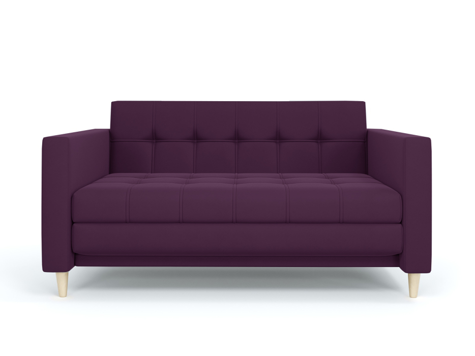 Диваны еврокнижки, Диван-кровать еврокнижка Квадро, велюр