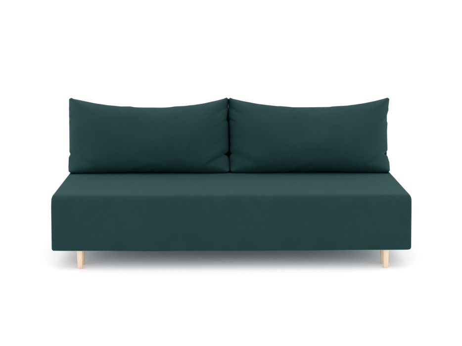 Диваны еврокнижки, Диван-кровать еврокнижка Смайл без подлокотников, велюр