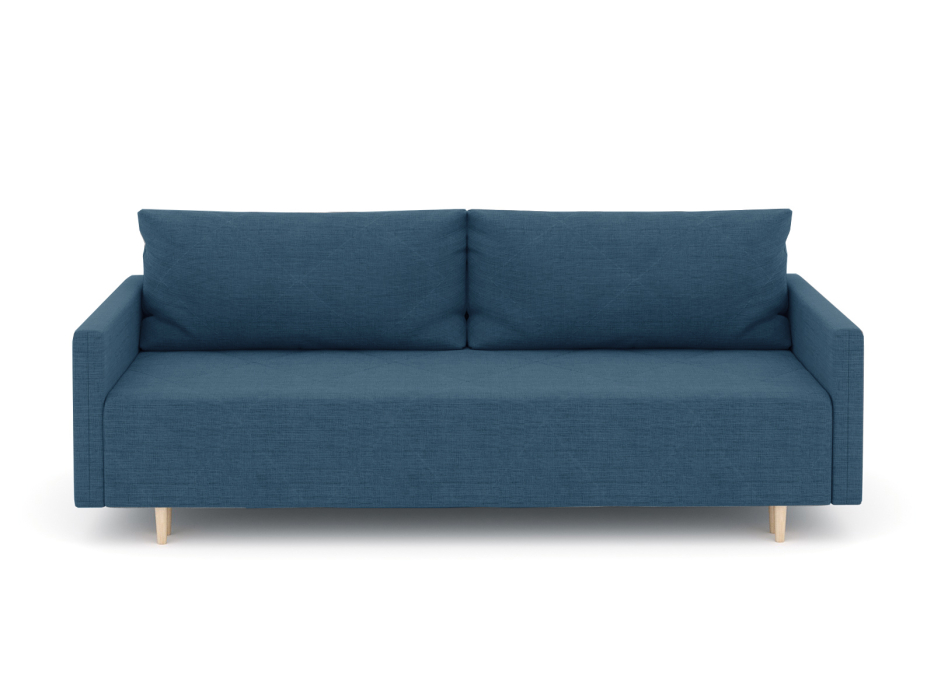 Диваны еврокнижки, Диван-кровать Милли с подлокотниками, рогожка Люкс