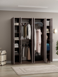 Шкаф распашной МДФ ШК-6/5